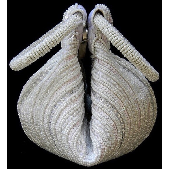 Ethnic Handmade Clutch with bead work. - Picture 1 of 4